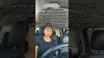 When You Have To Share A Car With A Short Person #tall #shorts