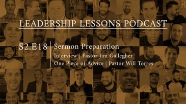 S2.E18 - Sermon Preparation