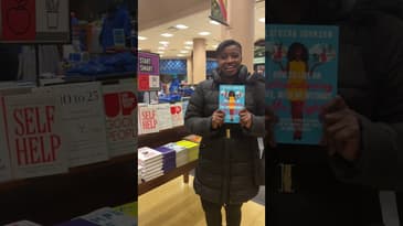 I'm Seeing MY BOOK for the First Time at Barnes and Noble!