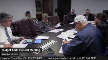 budget and financial meeting