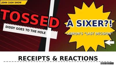 LeBron's 'LAST DECISION' Is a 76er?! + Diddy TOSSED in Solitary PLUS More! | Receipts & Reactions