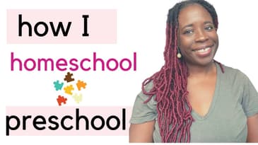 Fun Ways to Homeschool Preschool | Preschool Curriculum [Homeschool Preschool Demonstration]