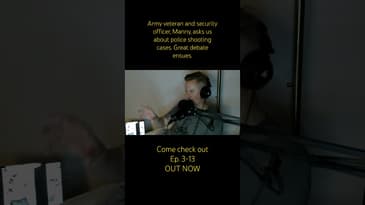 Police shooting cases - we debate Army veteran, Manny’s, true-story scenarios 🚓👮‍♂️#short
