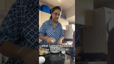 Everything I cooked and ate to kick off 2024! #MiniVlog