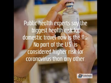 CORONAVIRUS TRAVEL ADVICE WITH GLOBE AWARE