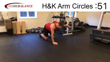 Hands & Knees Arm Circles • Core Stability | Chris Janke-Bueno