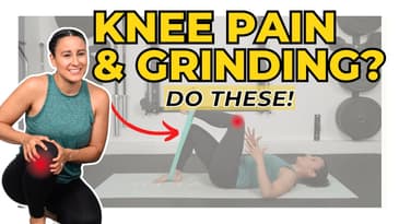 Best exercises for knee grinding Chondromalacia