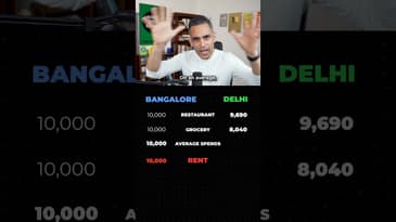 Bangalore vs Delhi! | Ankur Warikoo #shorts