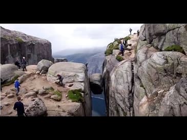 Kjeragbolten Boulder Point of View