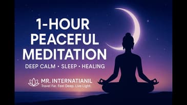 1 Hour Meditation Music: Deep Calm, Stress Relief & Healing Sleep