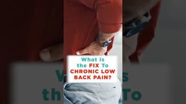 How to Fix Chronic Low Back Pain!