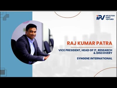Raj Kumar Patra | Vice President | Syngene International | Journey with IPV