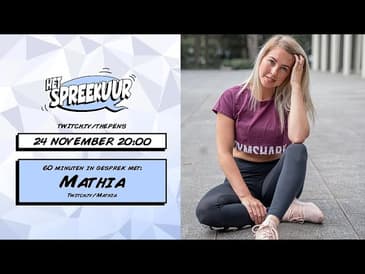 HET SPREEKUUR S01E05: MATHIA KOOLHOUT OVER FULLTIME STREAMEN, ZWANGER ZIJN EN HAAR ZIEKE VADER