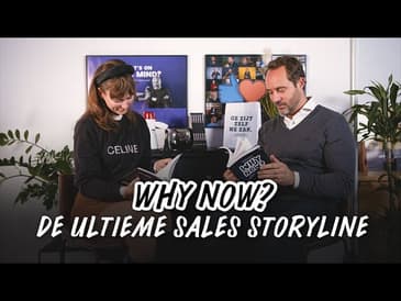 De perfecte sales storyline? Het nieuwe boek WHY NOW? van Michael Humblet