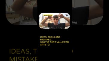How do artists handle mistakes and experimentation? #artistlife