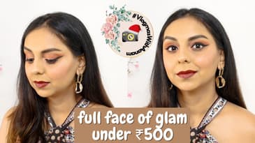 Full Face Of Makeup Under ₹500! | Perfect Beginner Makeup Kit | Wearable Makeup Tutorial