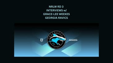 SHARKCAST: Cronulla Sharks NRLW 2025: Rd 3 w/ Grace-Lee Weekes and Georgia Ravics