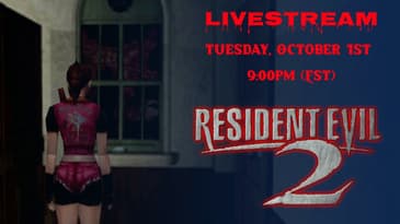 Resident Evil 2 Livestream - It's Too Dark To See Outside