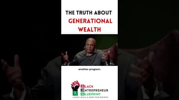 Is Generational Wealth Really Attainable Or Is It A Scam To Sell Get Rich Quick Programs? #shorts
