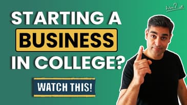 College entrepreneurship: My thoughts | Ankur Warikoo | Entrepreneurship Myths