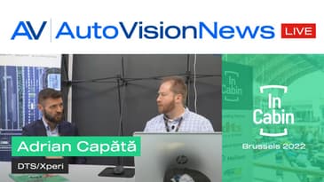 Live at InCabin Brussels 2022 - Adrian Capătă - DTS/Xperi Corporation