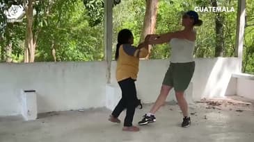 A Dance Lesson! Corporate Volunteering in Guatemala with Globe Aware (Clip 2) Bond group