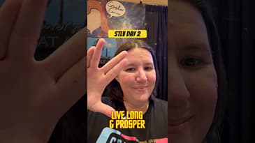 Day 2 at #STLV! #fyp #startrek #beverlycrusher #podcast