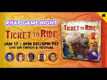 RHAP Game Night -Ticket to Ride