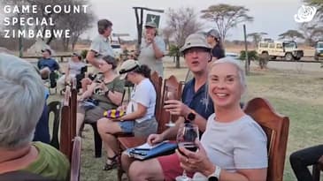Enjoying The Evening! Zimbabwe Game-Count Special with Globe Aware (2023)