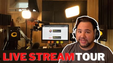 Podcast And Live Stream Setup (Tour!)