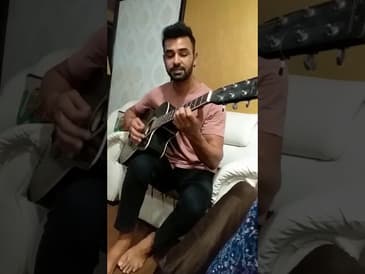 Coordinator Rahul Plays Guitar in Jaipur
