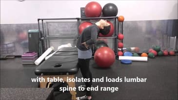 Easy Extension in Standing Tweak for Low Back Pain