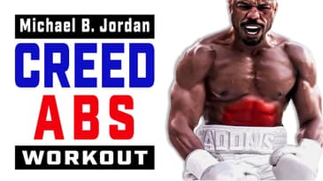 Michael B. Jordan Workout - Abs daily routine - CREED 3 #creediii #homeworkout #motivation