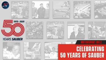 50 years of Sauber Motorsport | Pits To Podium | Motorsport Buzz #SauberMotorsport #AlfaRomeo #F1
