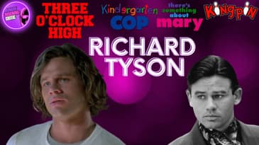 "Three O'Clock High and Kindergarten Cop" Actor: Richard Tyson.
