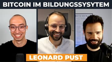 Leonard Pust über Bitcoin an Hochschulen, Universitäten & Schulen