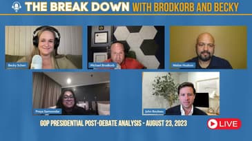 The Break Down with Brodkorb and Becky Live Stream: Post-GOP Presidential Debate Analysis