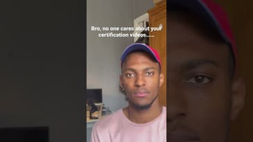 No one cares about your certification videos!                Sc-900, AZ-104, Az-900, Comptia A+