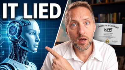 Can AI Replace Your Financial Advisor? A CFP® Tests It…