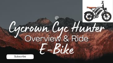Cycrown CYC Hunter E‑Bike: Full Walkaround, Details & First Ride Impressions!