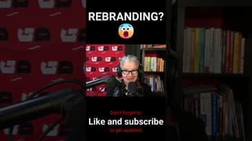 We're making it better. Yes, we're going through a period of rebranding. #shorts #podcast