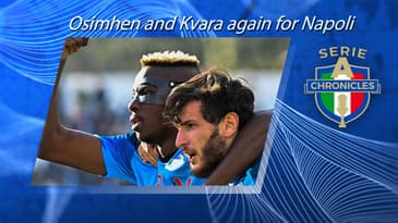 Osimhen and Kvaratskhelia star again for Napoli vs Spezia