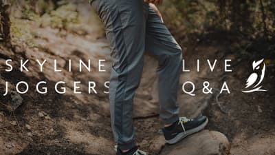 LIVE Q&A: Skyline Trail Joggers