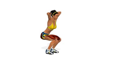 Lift your butt: Squat