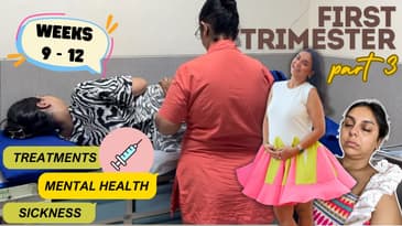 MY PREGNANCY JOURNAL: First Trimester Vlog Part 3 #AanamsPregnancyJourney | Aanam C