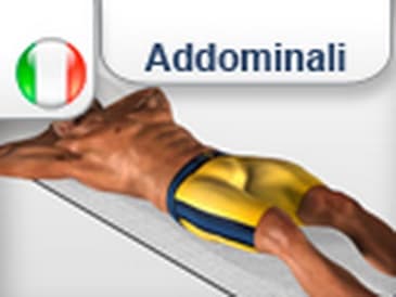 Esercizio per allenare addominali (uomo & donna)