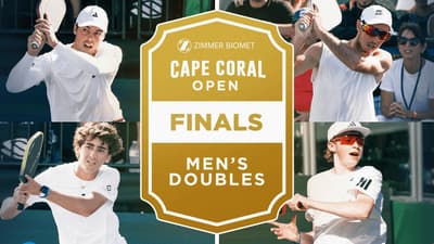 Johns/Tardio vs Johnson/Klinger at the Zimmer Biomet Cape Coral Open