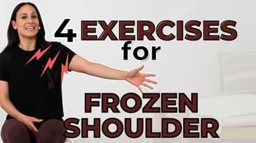 Frozen Shoulder? 4 Exercises to help the pain!