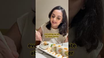 What we are at family dinner 🍽️ 🍱 🍛