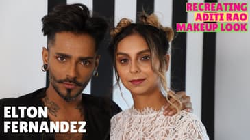 Celebrity Makeup Artist Elton Fernandez Recreating Aditi Rao Hydari's Magazine Cover Makeup On Me